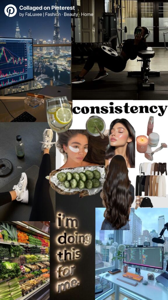 Vision board for 2026