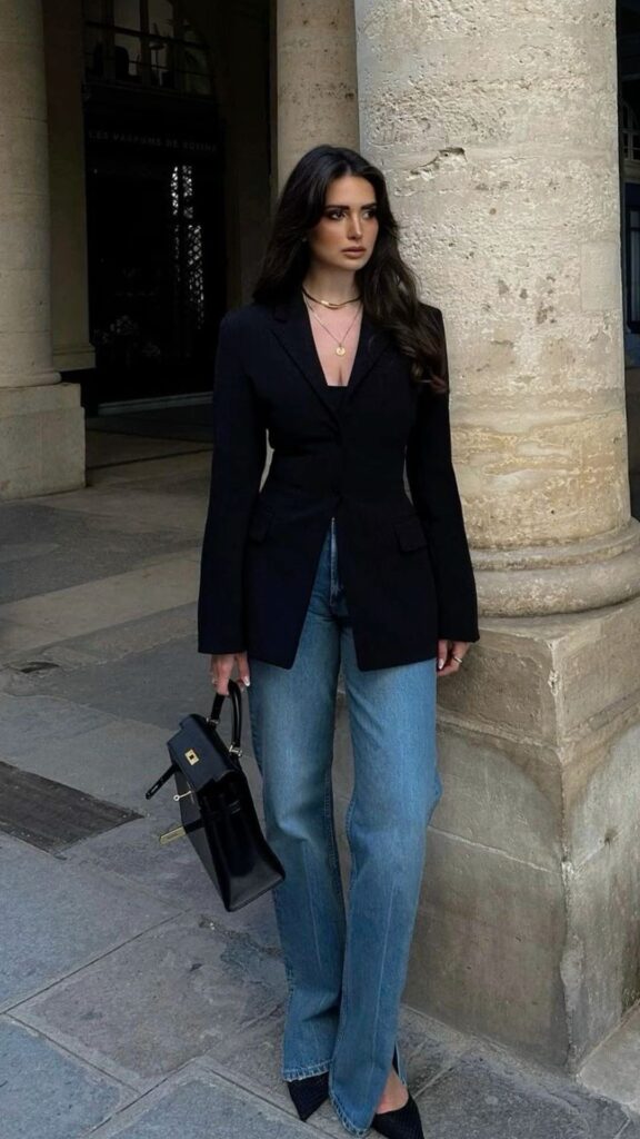 Classy casual business outfit 