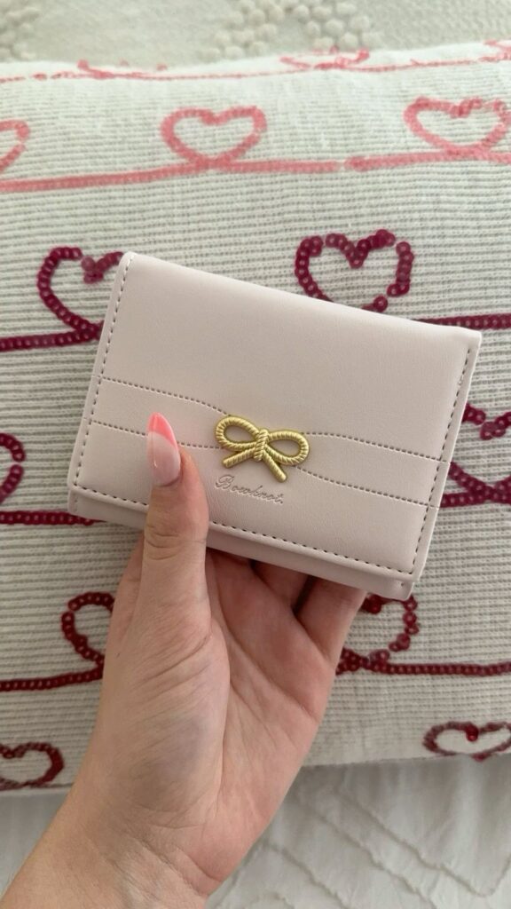 Cute pink wallet 