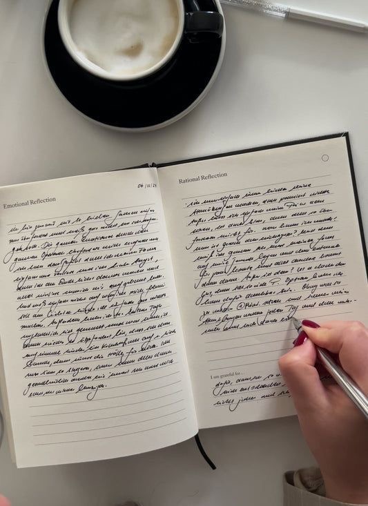Lady writting as a hobbie