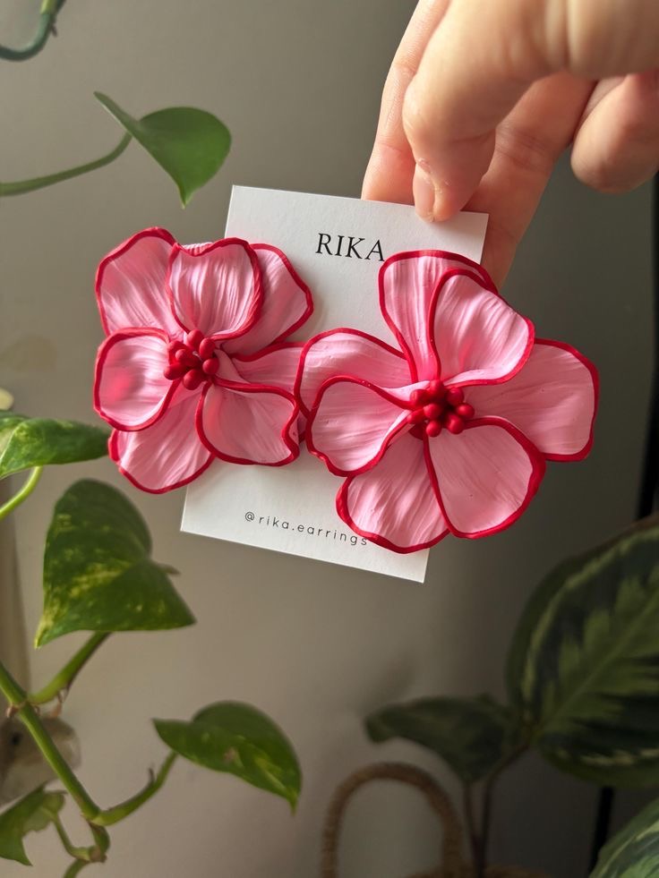 Chic flower earring