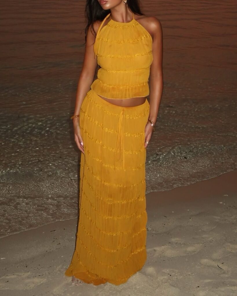 Beach date outfit