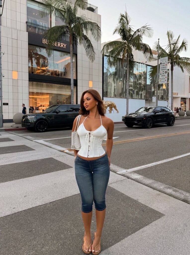 Chic capri outfit